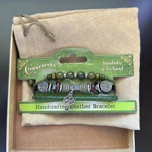 Irish Leather Bracelet